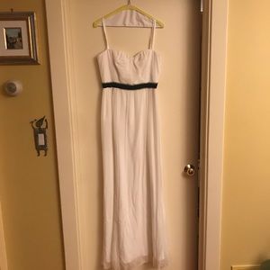 BCBG white gown